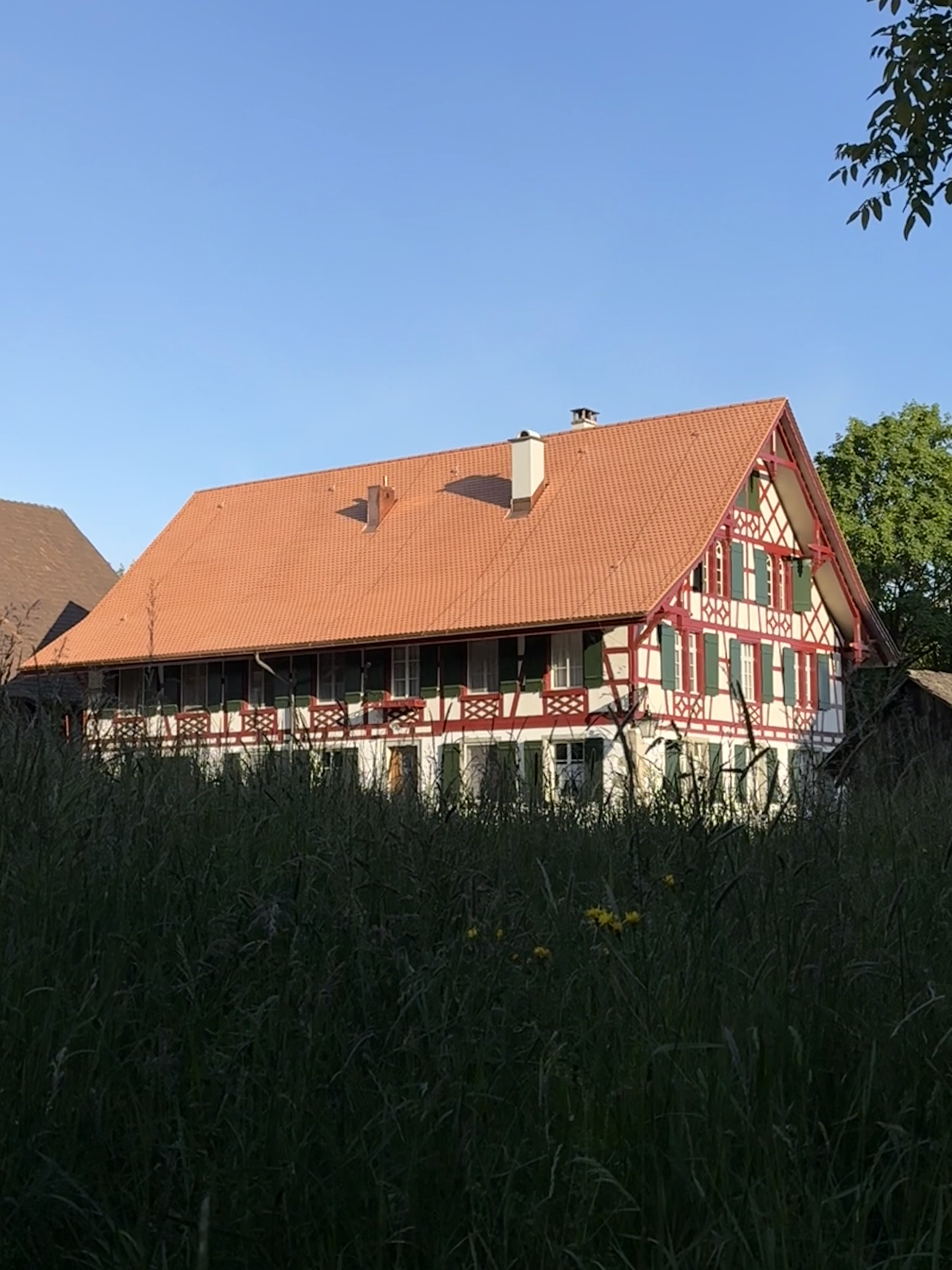 Bauernhaus des Biobetriebs Buser in Märstetten